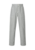 A product shot of the A-POC ABLE ISSEY MIYAKE TYPE U 001 trousers in light blue (71).