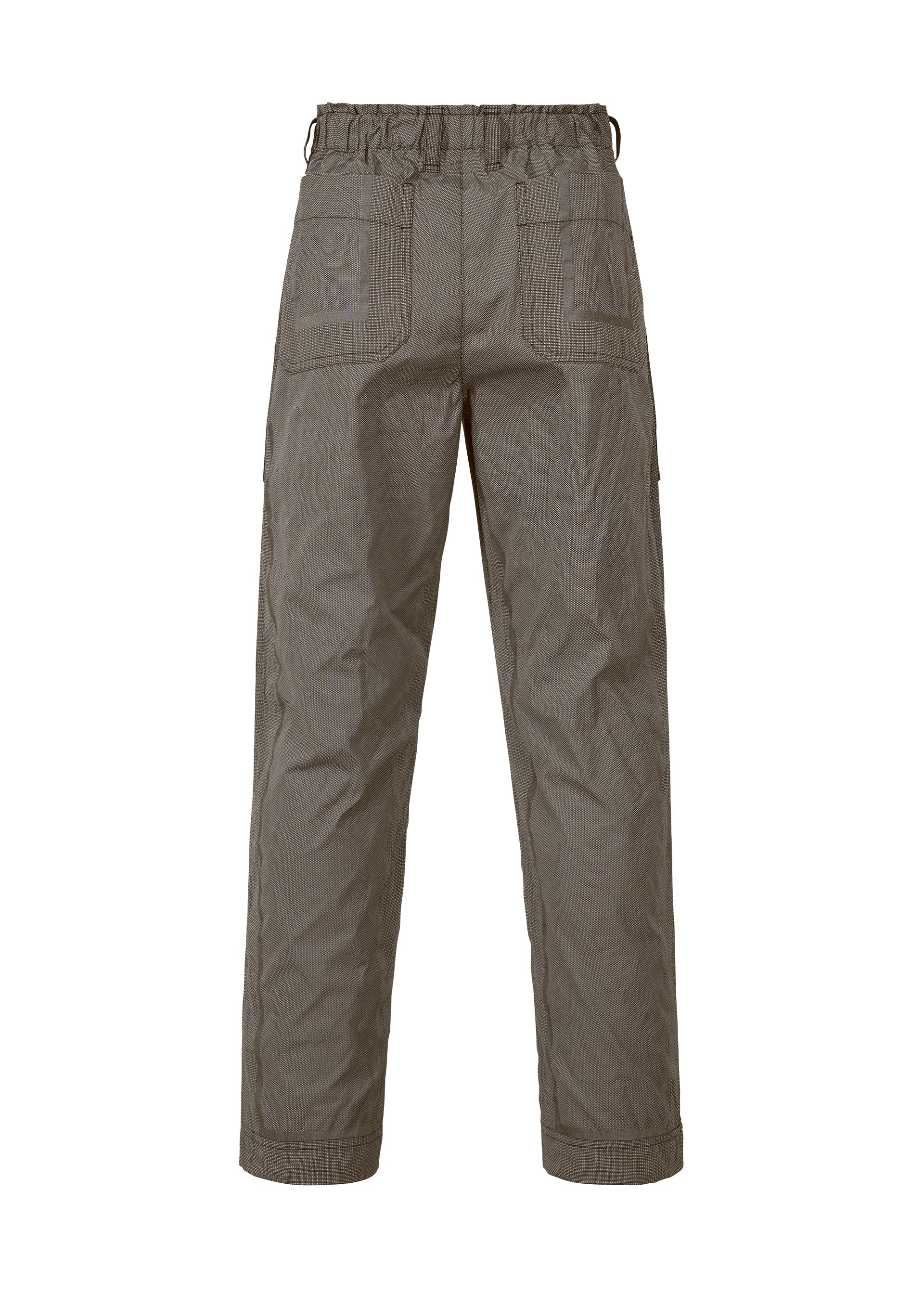 A detail shot of the A-POC ABLE ISSEY MIYAKE TYPE U 001 trousers.