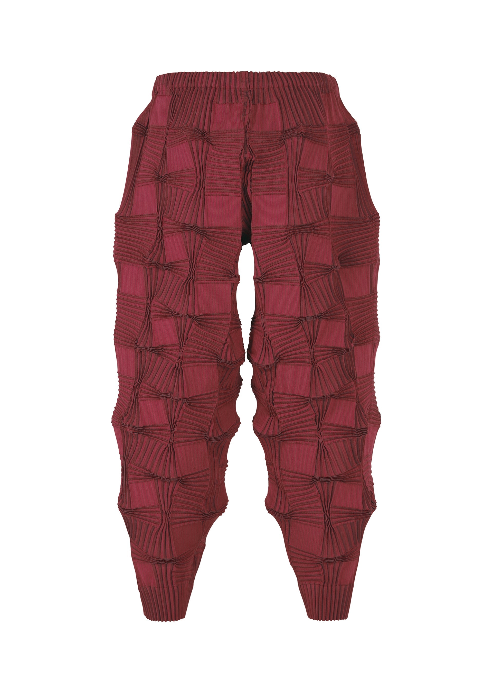 A detail shot of the A-POC ABLE ISSEY MIYAKE TYPE O 018 clothing.