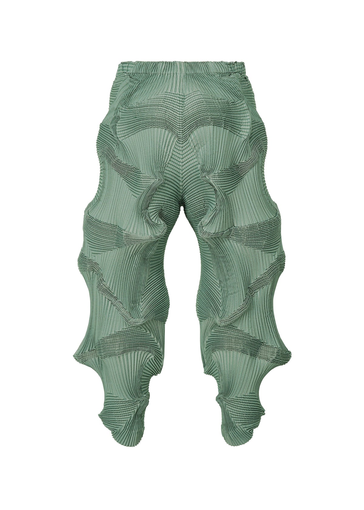A detail shot of the A-POC ABLE ISSEY MIYAKE TYPE O 003 trousers.