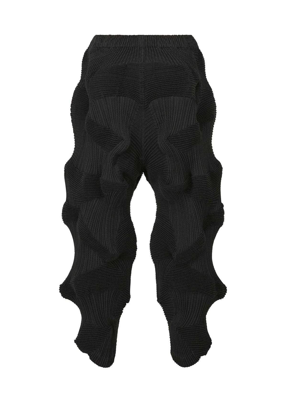 A detail shot of the A-POC ABLE ISSEY MIYAKE TYPE O 020 trousers.