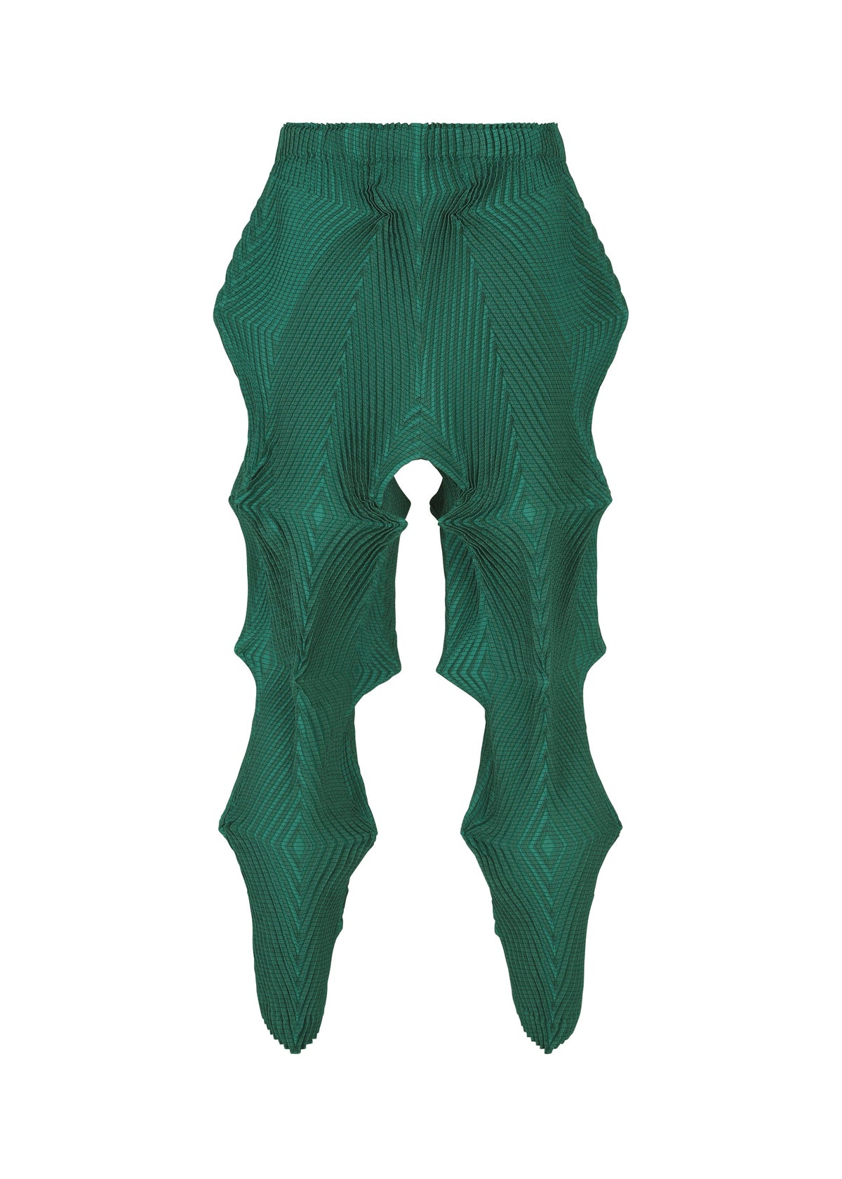 A detail shot of the A-POC ABLE ISSEY MIYAKE TYPE O 007 trousers.