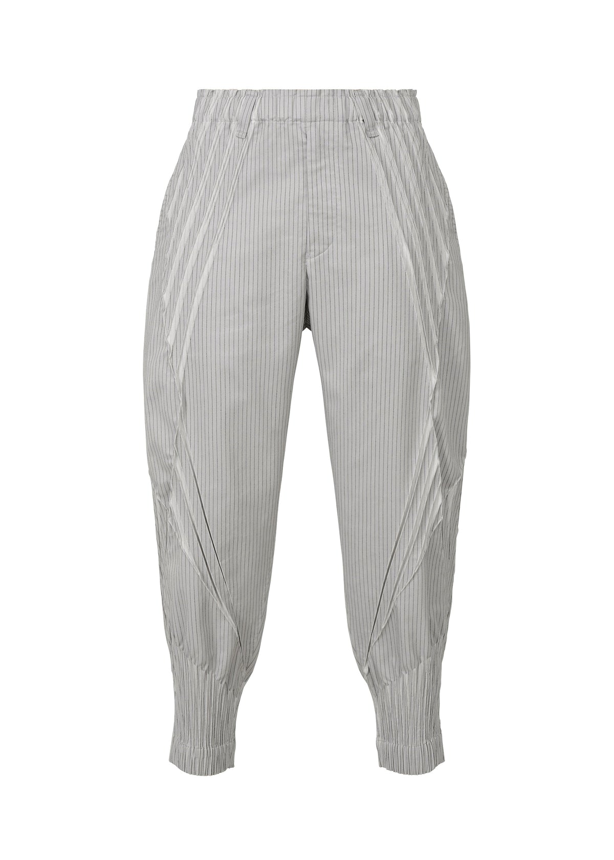 A product shot of the A-POC ABLE ISSEY MIYAKE TYPE S 001 3 trousers in grey-hued (16).
