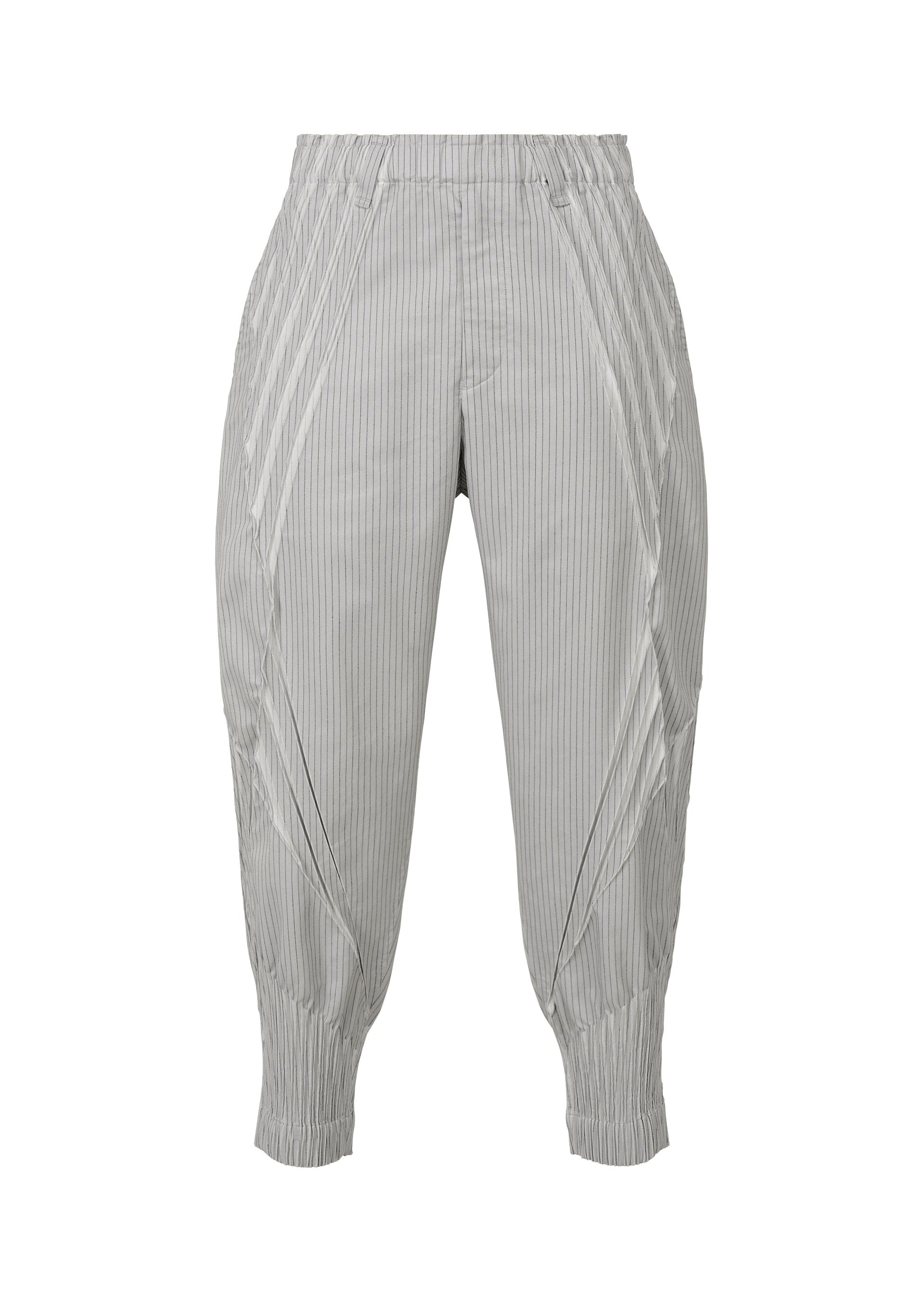 A product shot of the A-POC ABLE ISSEY MIYAKE TYPE S 001 3 trousers in grey-hued (16).