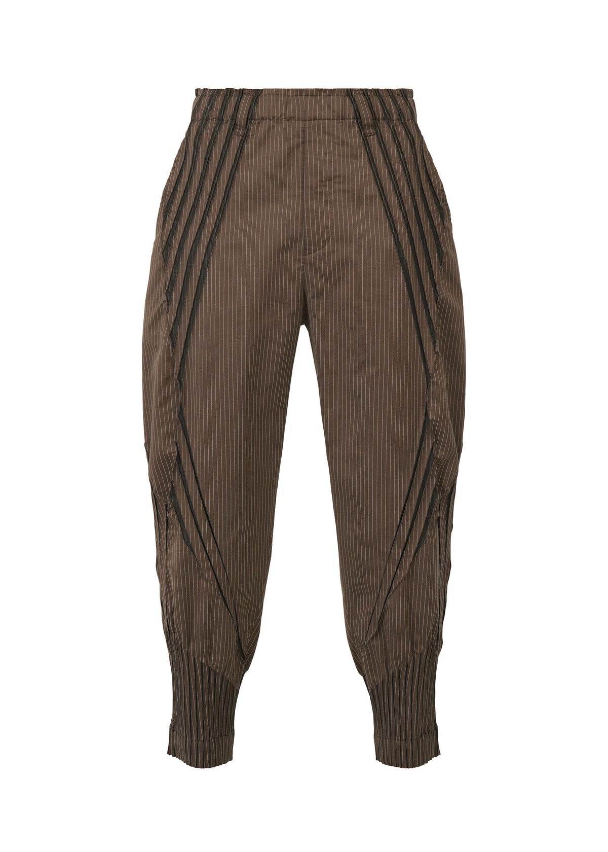 A product shot of the A-POC ABLE ISSEY MIYAKE TYPE S 001 3 trousers in brown-hued (47).