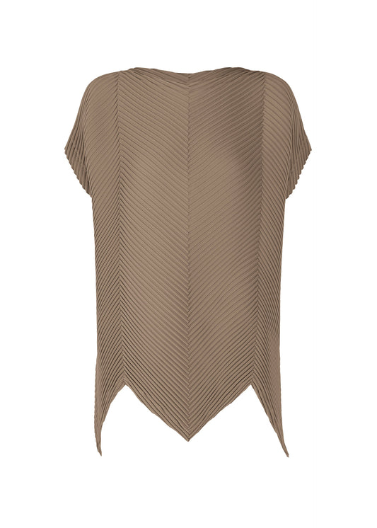 A product shot of the A-POC ABLE ISSEY MIYAKE TYPE P 004 shirt in dark beige (42).