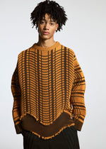 A model wears the A-POC ABLE ISSEY MIYAKE TYPE W 010 clothing.