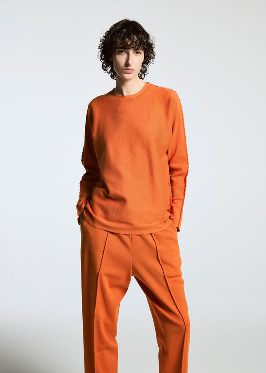 A model wears the A-POC ABLE ISSEY MIYAKE TYPE A 001 3 clothing.