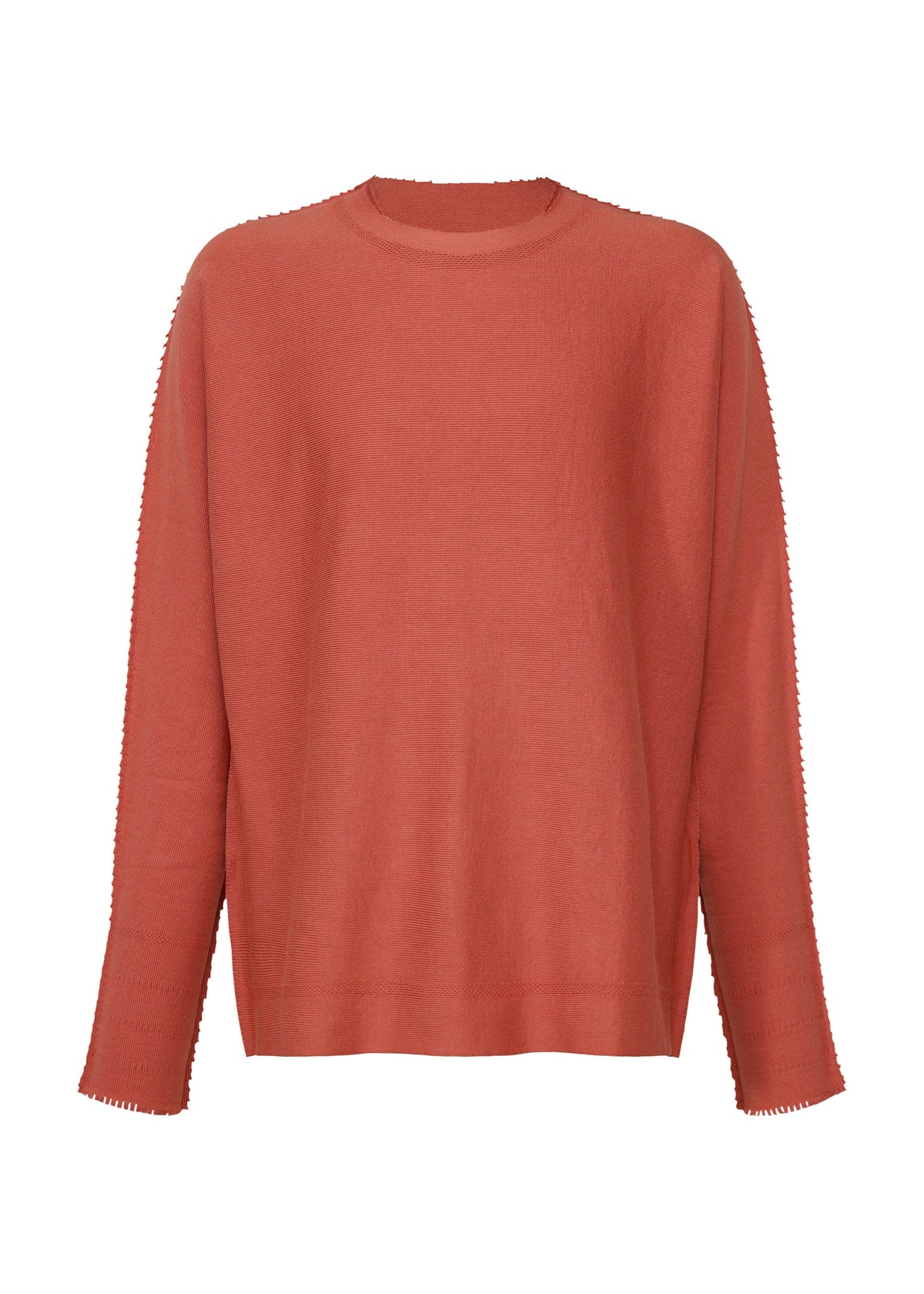 A product shot of the A-POC ABLE ISSEY MIYAKE TYPE A 001 2 top in scarlet red (23).