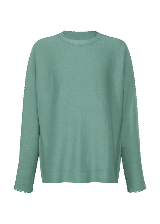 A product shot of the A-POC ABLE ISSEY MIYAKE TYPE A 001 2 top in sage (64).