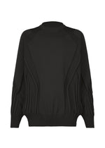 A product shot of the A-POC ABLE ISSEY MIYAKE TYPE K 001 top in black (15).