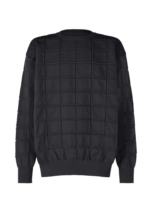 A product shot of the A-POC ABLE ISSEY MIYAKE TYPE K 006 top in black (15).