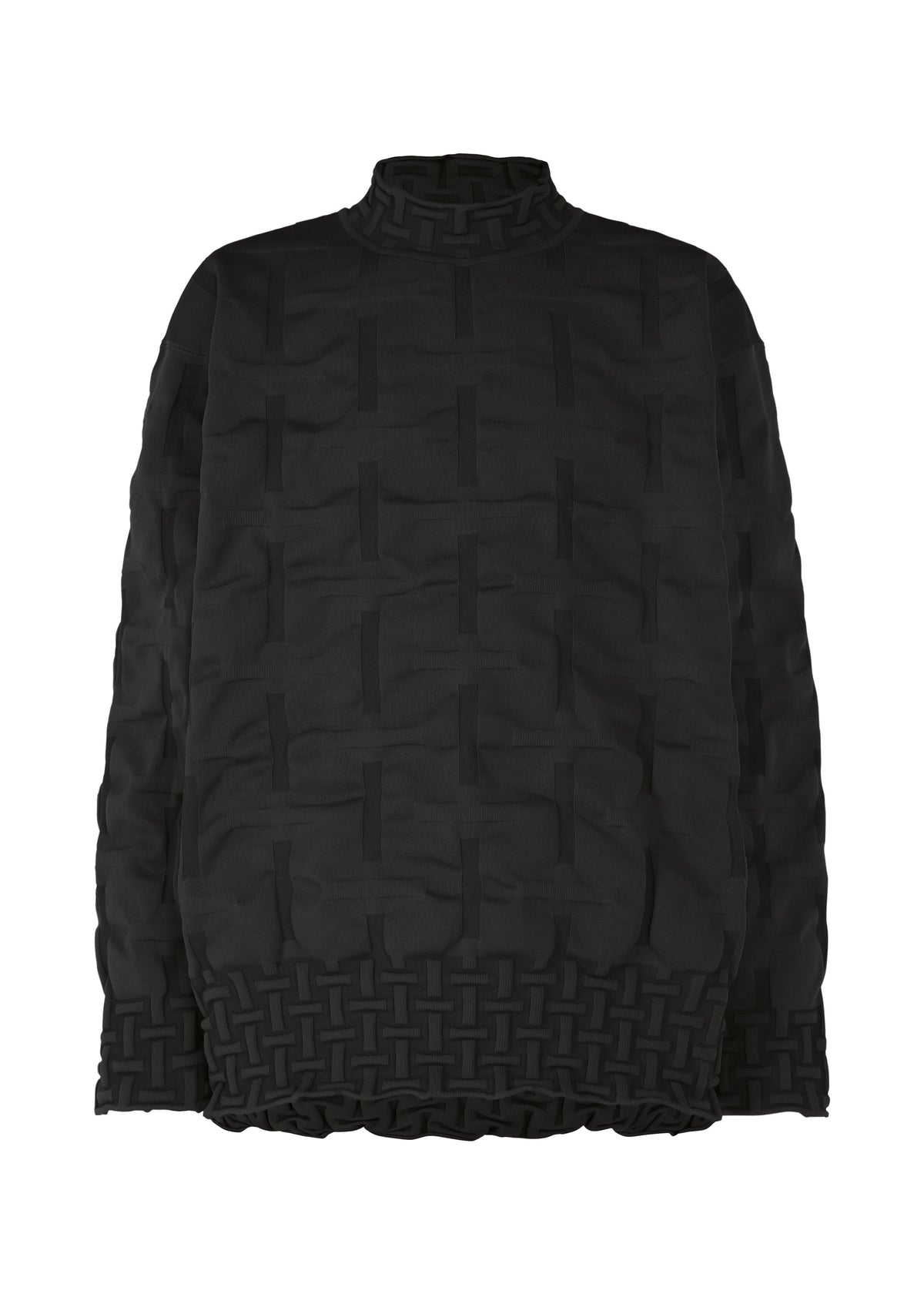 A product shot of the A-POC ABLE ISSEY MIYAKE TYPE K 007 clothing in black (15).
