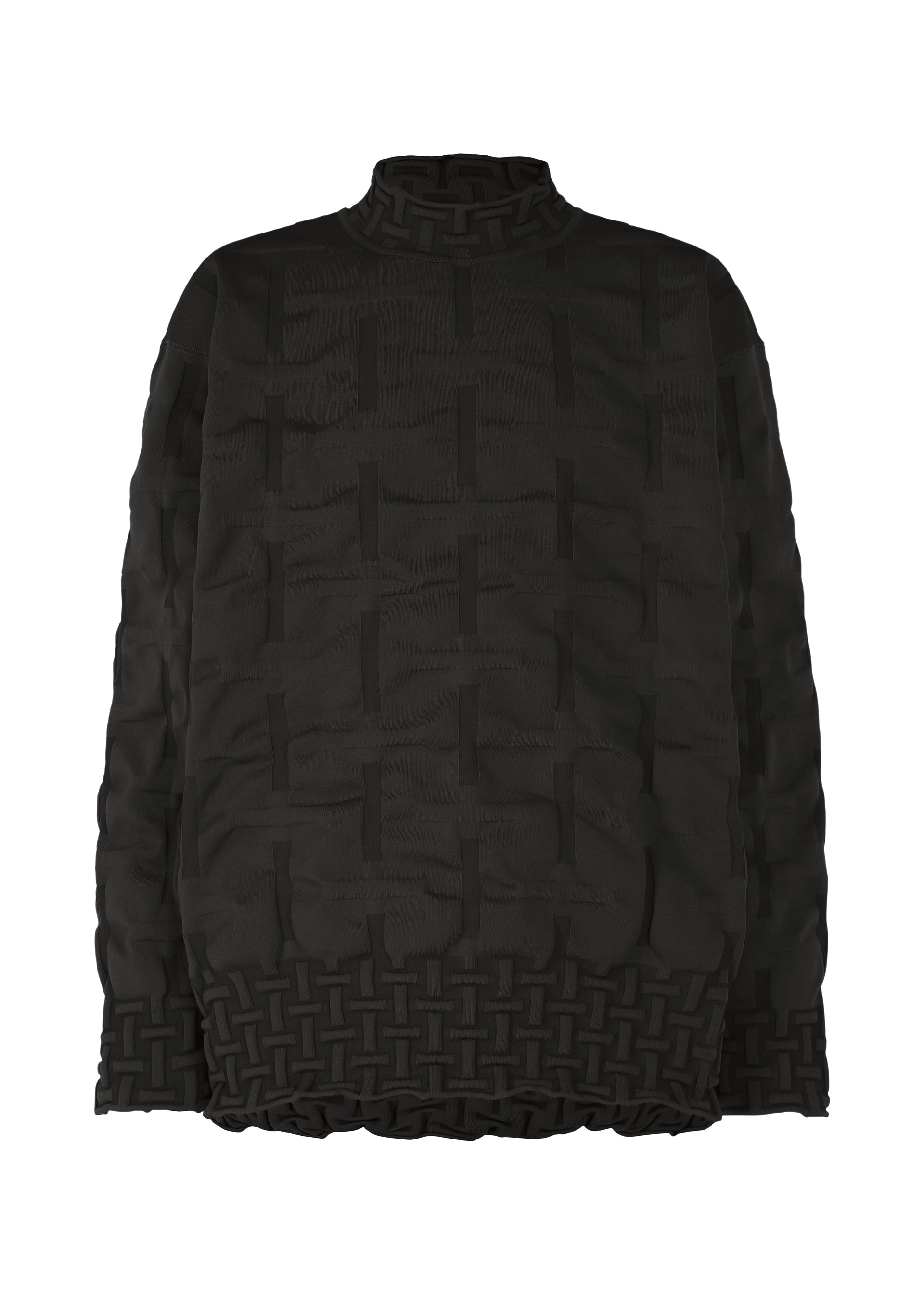 A product shot of the A-POC ABLE ISSEY MIYAKE TYPE K 007 clothing in black (15).