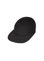 A product shot of the A-POC ABLE ISSEY MIYAKE TYPE O CAP cap in black (15).