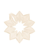 A product shot of the A-POC ABLE ISSEY MIYAKE TYPE-O STOLE 002 stole in off-white.