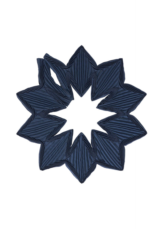 A product shot of the A-POC ABLE ISSEY MIYAKE TYPE-O STOLE 002 stole in navy.