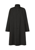 A product shot of the A-POC ABLE ISSEY MIYAKE TYPE T 001 1 coat in black (15).