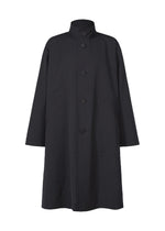 A product shot of the A-POC ABLE ISSEY MIYAKE TYPE T 001 1 coat in navy (75).