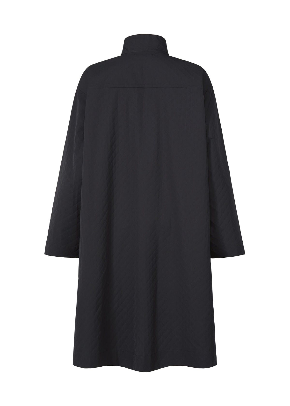 A detail shot of the A-POC ABLE ISSEY MIYAKE TYPE T 001 1 coat.