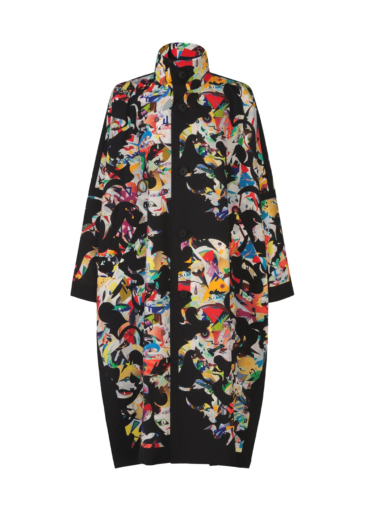 TYPE-XII Tomokazu Matsuyama project 003 Coat Collage90 (Black-Hued)