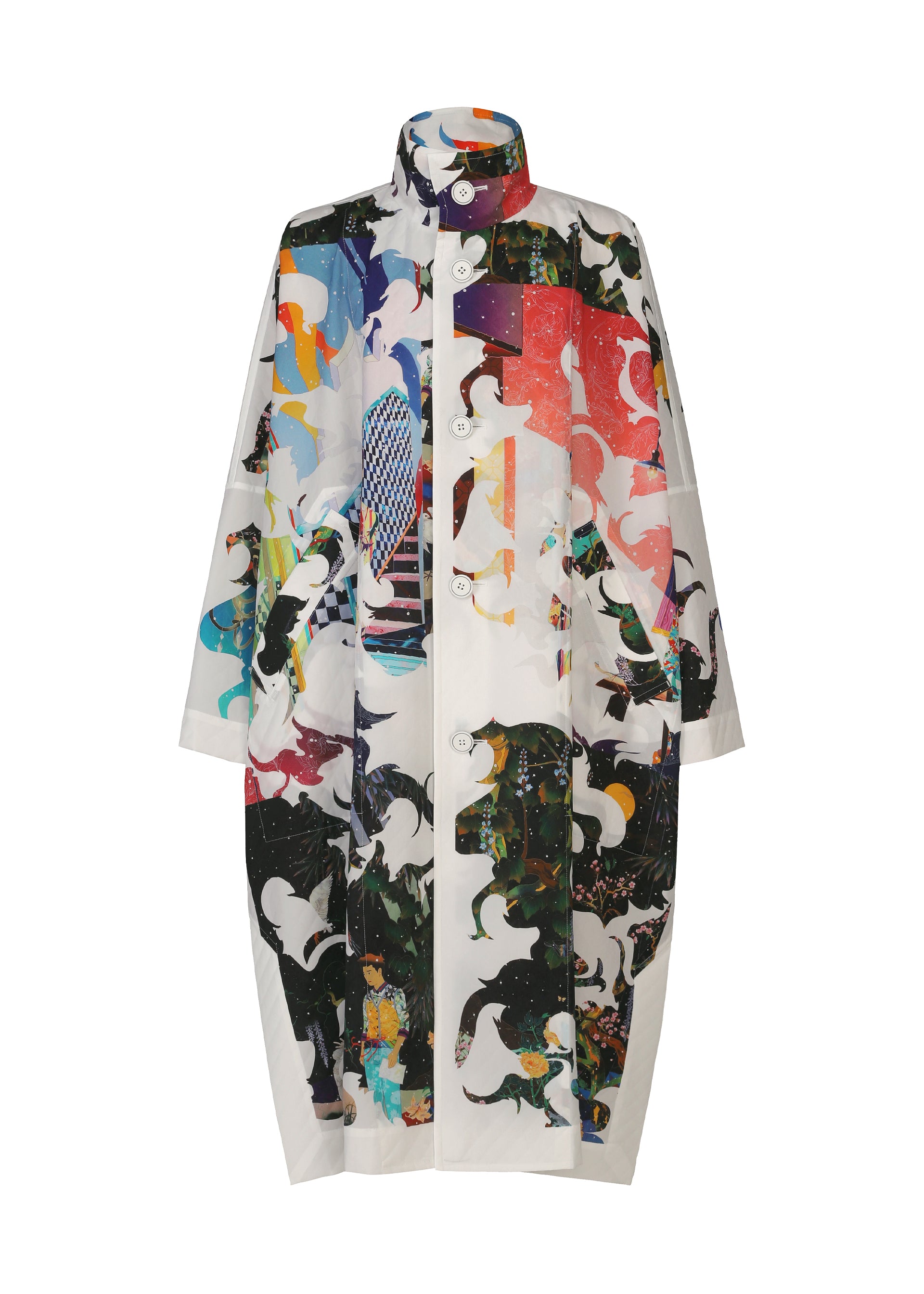 TYPE-XII Tomokazu Matsuyama project 003 Coat Collage91 (White-Hued)