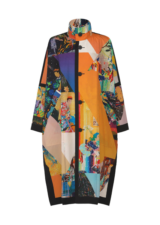 TYPE-XII Tomokazu Matsuyama project 003 Coat Collage92 (Multi Color)