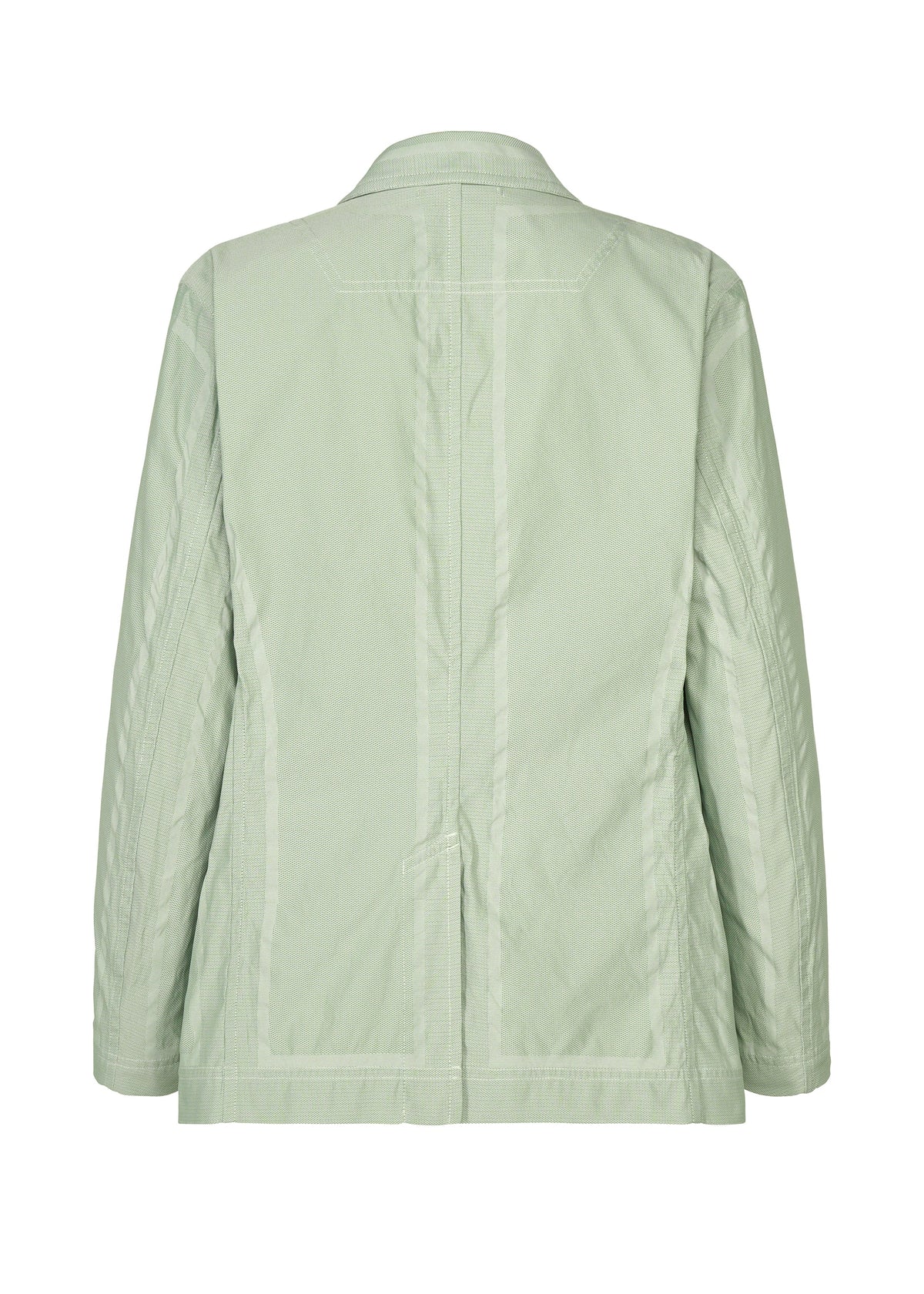 A detail shot of the A-POC ABLE ISSEY MIYAKE TYPE-U 001 jacket.