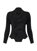 A product shot of the A-POC ABLE ISSEY MIYAKE TYPE I 008 jacket in black (15).