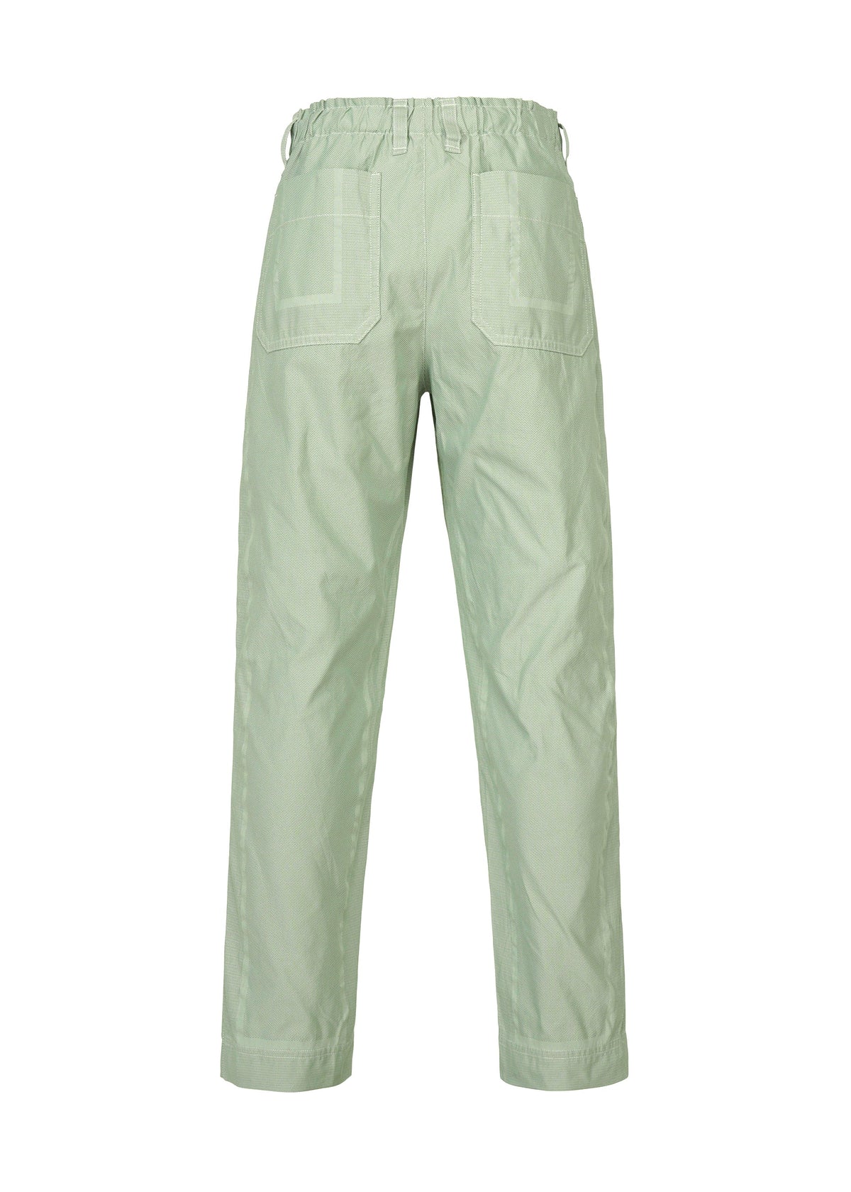 A detail shot of the A-POC ABLE ISSEY MIYAKE TYPE-U 001 trousers.