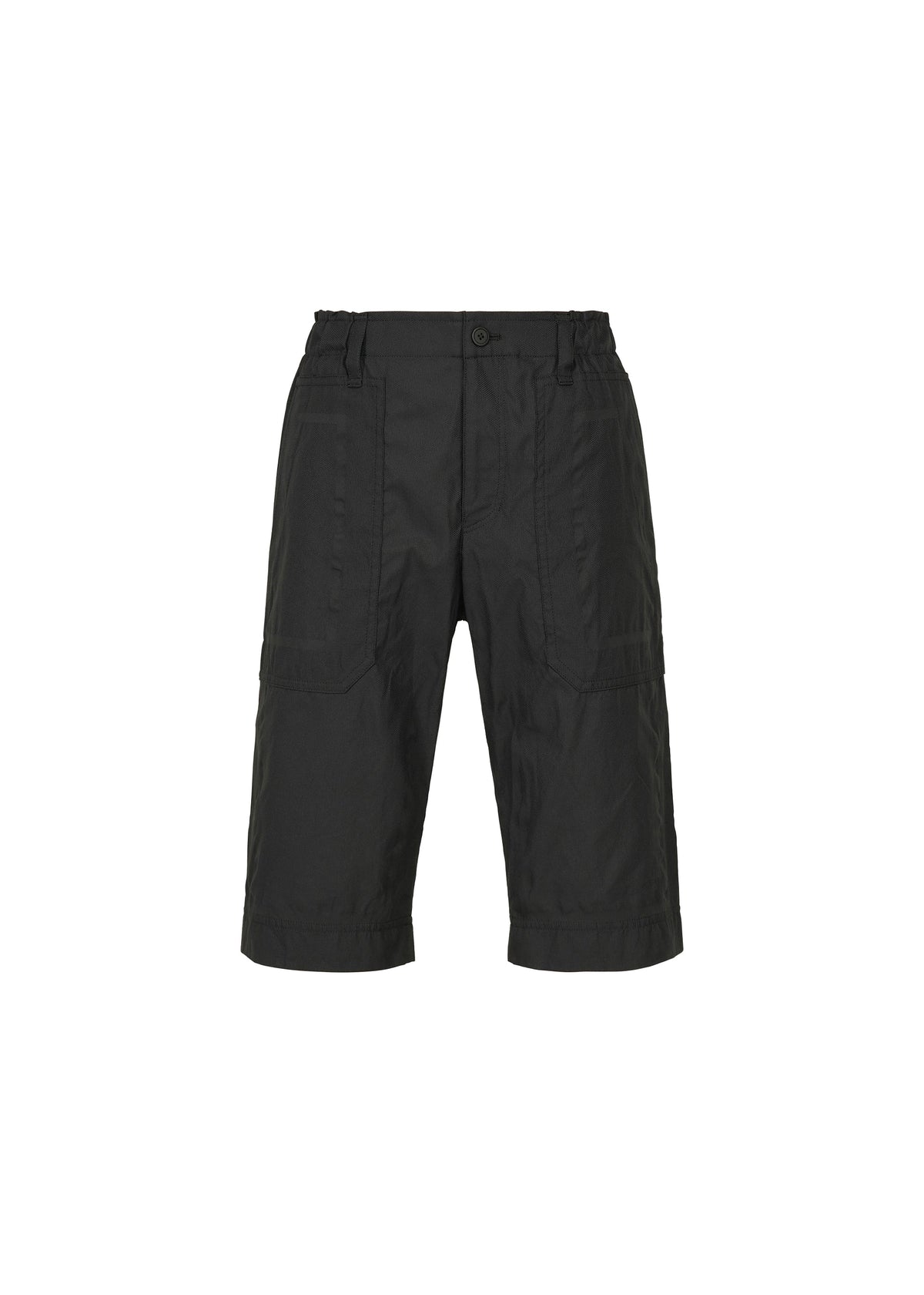A product shot of the A-POC ABLE ISSEY MIYAKE TYPE-U 001 shorts in black.