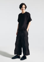 A model wears the A-POC ABLE ISSEY MIYAKE TYPE W 009 1 trousers.