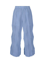 A product shot of the A-POC ABLE ISSEY MIYAKE TYPE W 009 1 trousers in light blue (71).