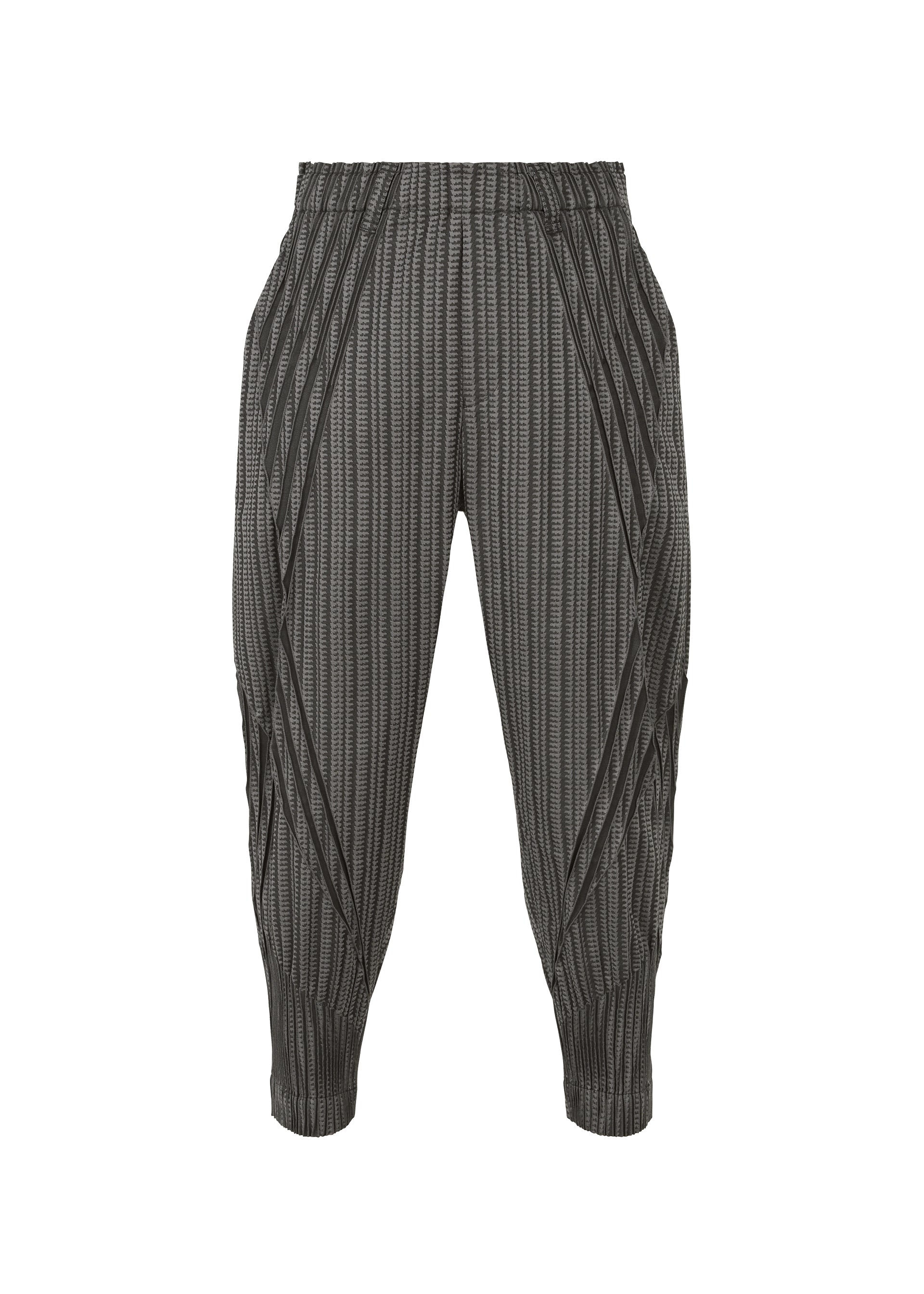 A product shot of the A-POC ABLE ISSEY MIYAKE TYPE S 001 1 trousers in grey-hued (16).