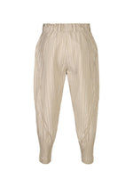A detail shot of the A-POC ABLE ISSEY MIYAKE TYPE S 001 1 trousers.