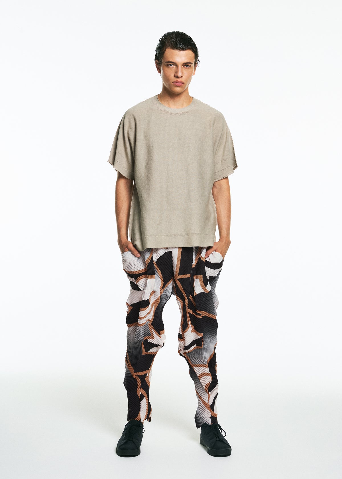TYPE-XV SOAR NY project 001 Trousers Light Pink x Light Blue