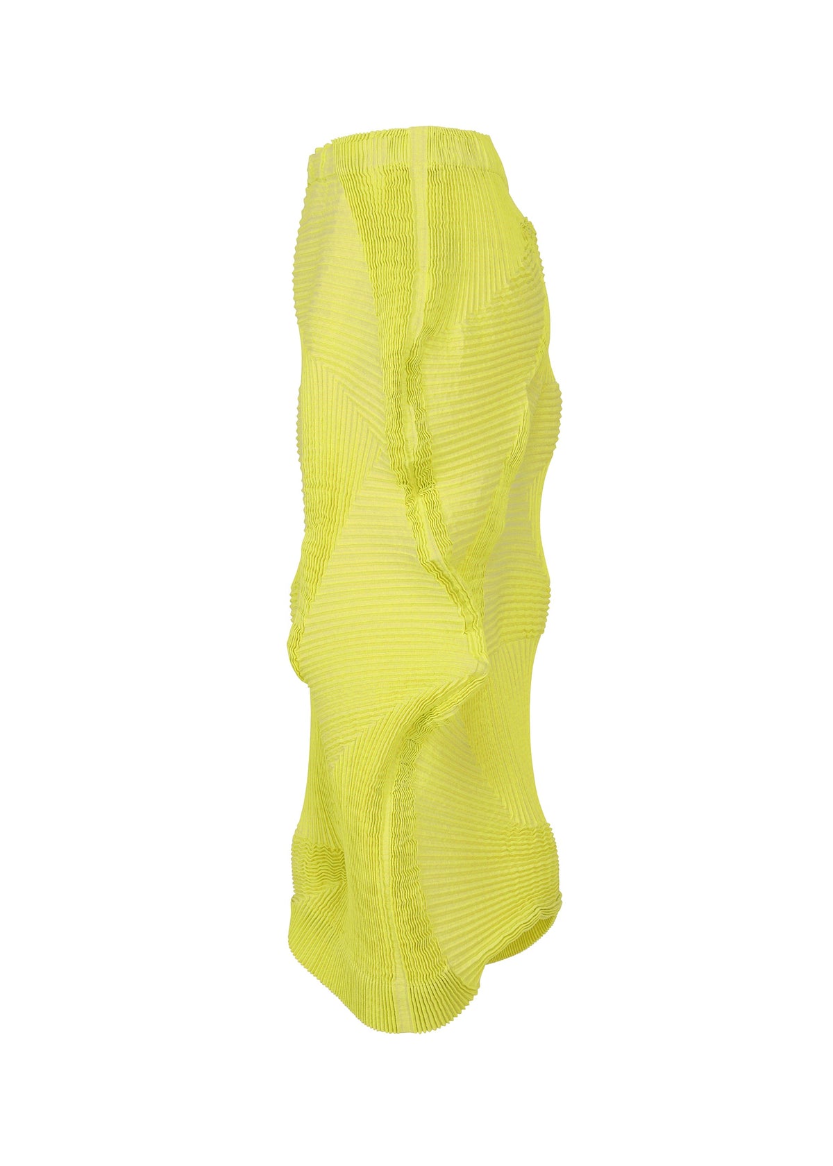 A detail shot of the A-POC ABLE ISSEY MIYAKE TYPE-O 022 skirt.