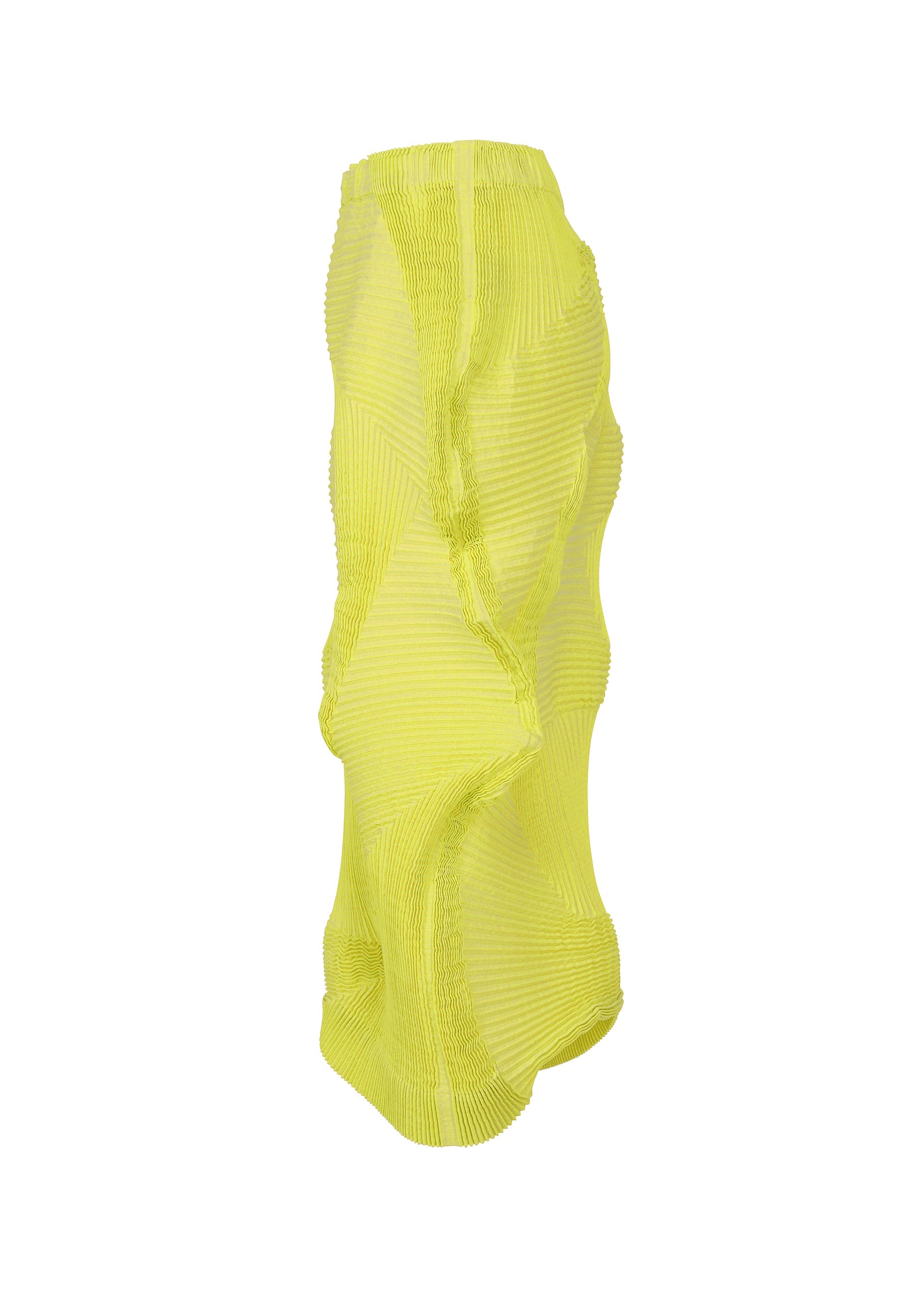 A detail shot of the A-POC ABLE ISSEY MIYAKE TYPE-O 022 skirt.
