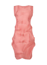 A product shot of the A-POC ABLE ISSEY MIYAKE TYPE O 003 dress in pink-hued (26).