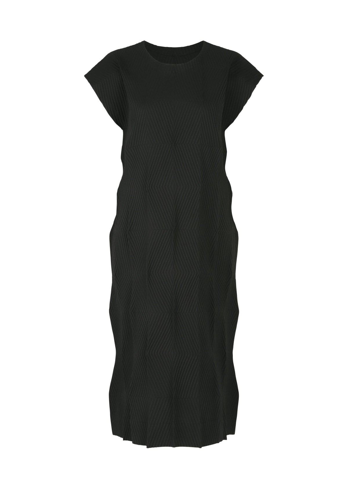 A product shot of the A-POC ABLE ISSEY MIYAKE TYPE W 009 1 dress in black (15).