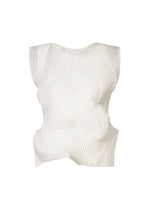 A product shot of the A-POC ABLE ISSEY MIYAKE TYPE O 003 shirt in white-hued (06).