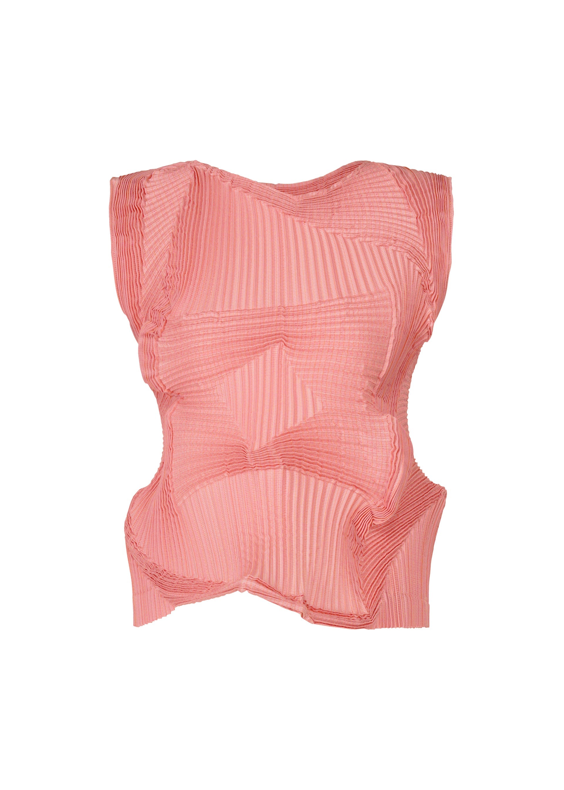 A product shot of the A-POC ABLE ISSEY MIYAKE TYPE O 003 shirt in pink-hued (26).
