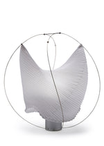 A product shot of the A-POC ABLE ISSEY MIYAKE TYPE XIII Atelier Oï project lamp in white (01).
