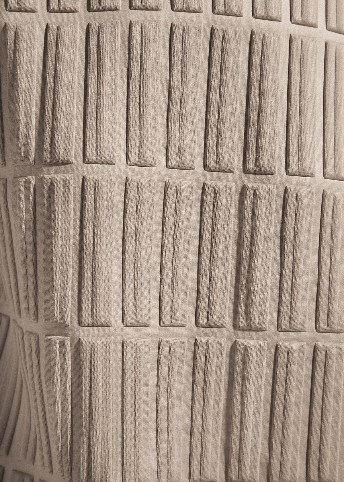 A model wears the A-POC ABLE ISSEY MIYAKE TYPE E 001 top.