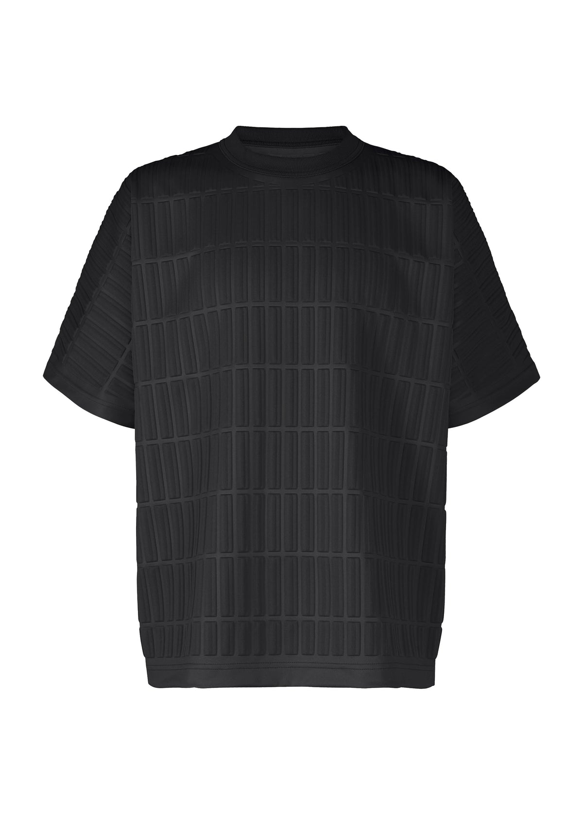 A product shot of the A-POC ABLE ISSEY MIYAKE TYPE E 001 top in black (15).