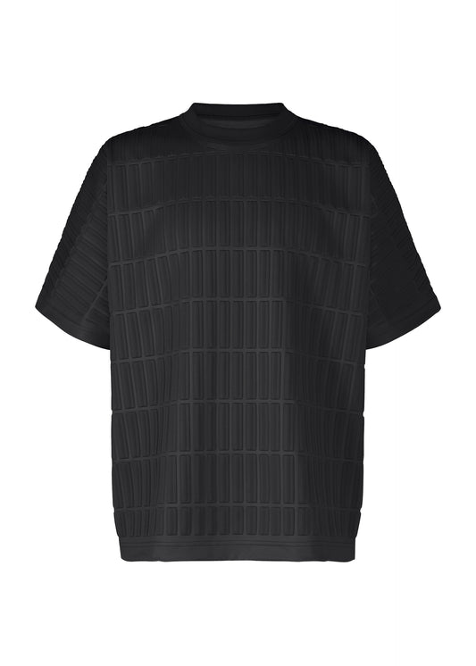 A product shot of the A-POC ABLE ISSEY MIYAKE TYPE E 001 top in black (15).