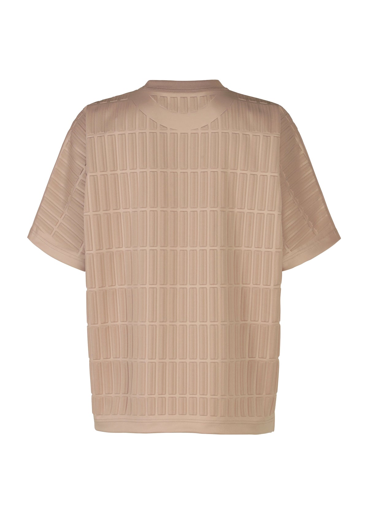 A detail shot of the A-POC ABLE ISSEY MIYAKE TYPE E 001 top.
