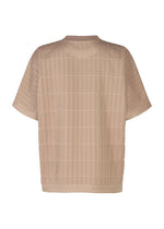 A detail shot of the A-POC ABLE ISSEY MIYAKE TYPE E 001 top.