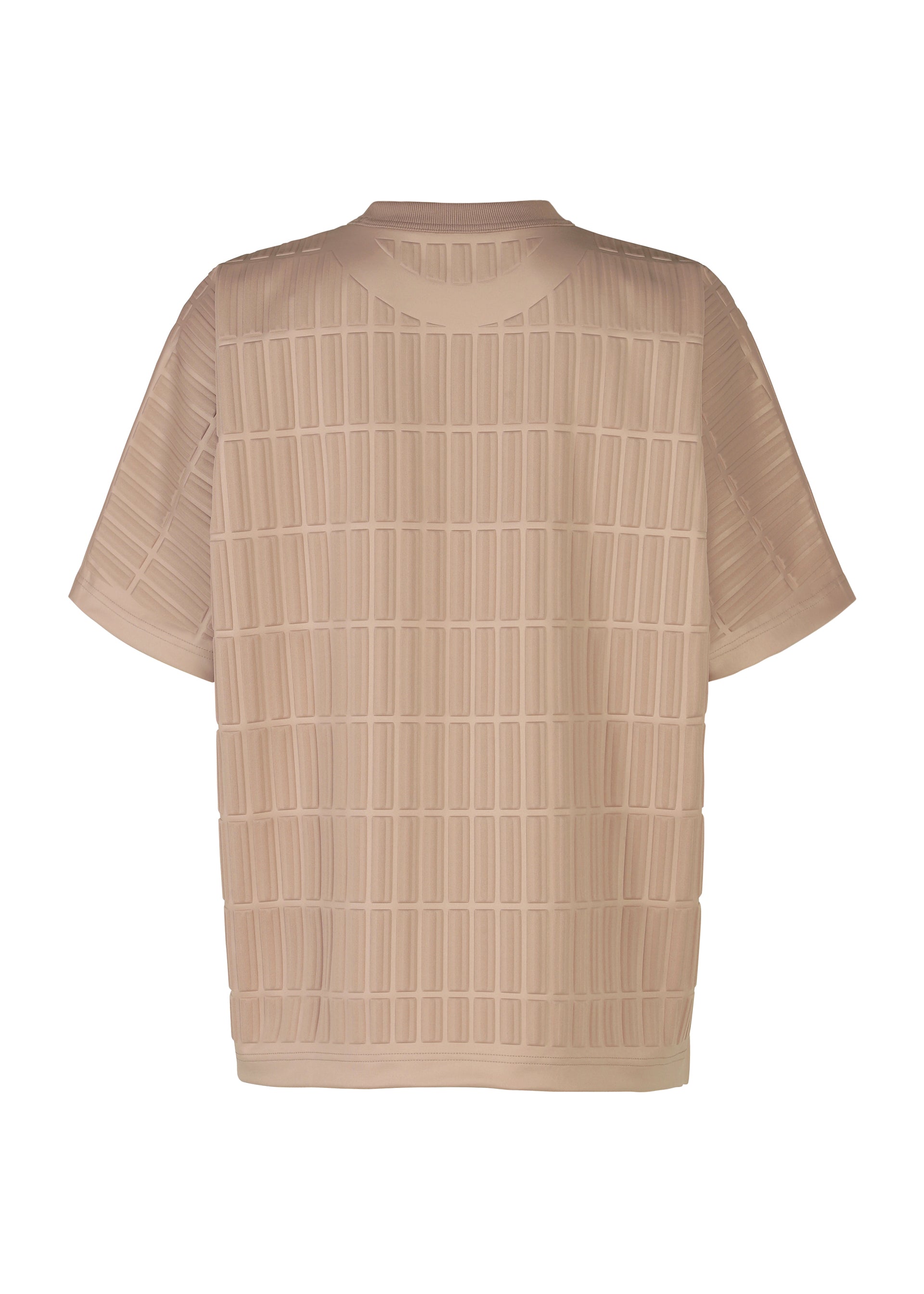 A detail shot of the A-POC ABLE ISSEY MIYAKE TYPE E 001 top.
