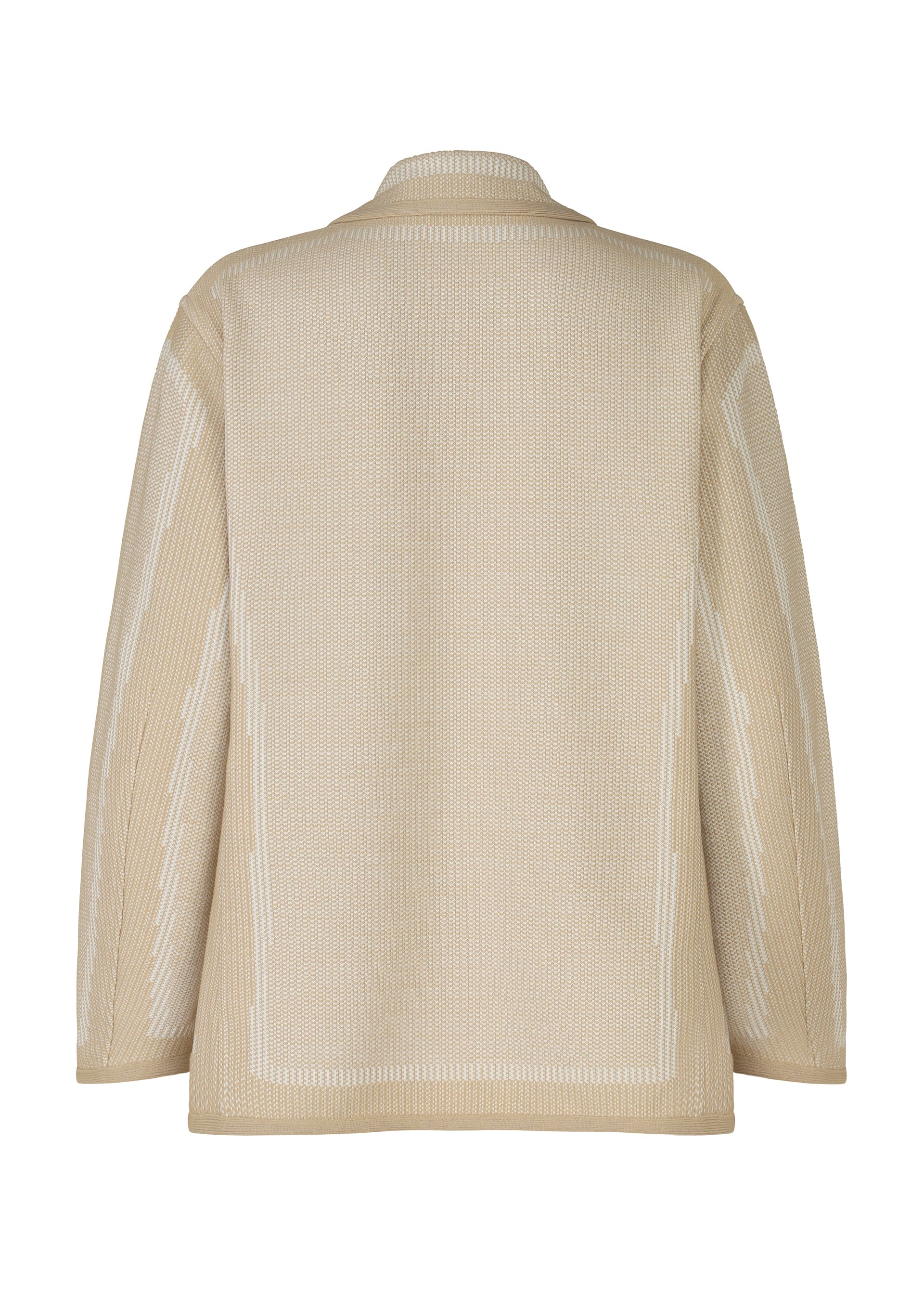 A detail shot of the A-POC ABLE ISSEY MIYAKE TYPE K 008 jacket.